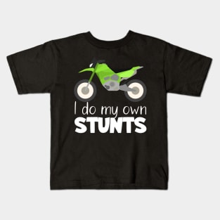 Motocross stunts Kids T-Shirt